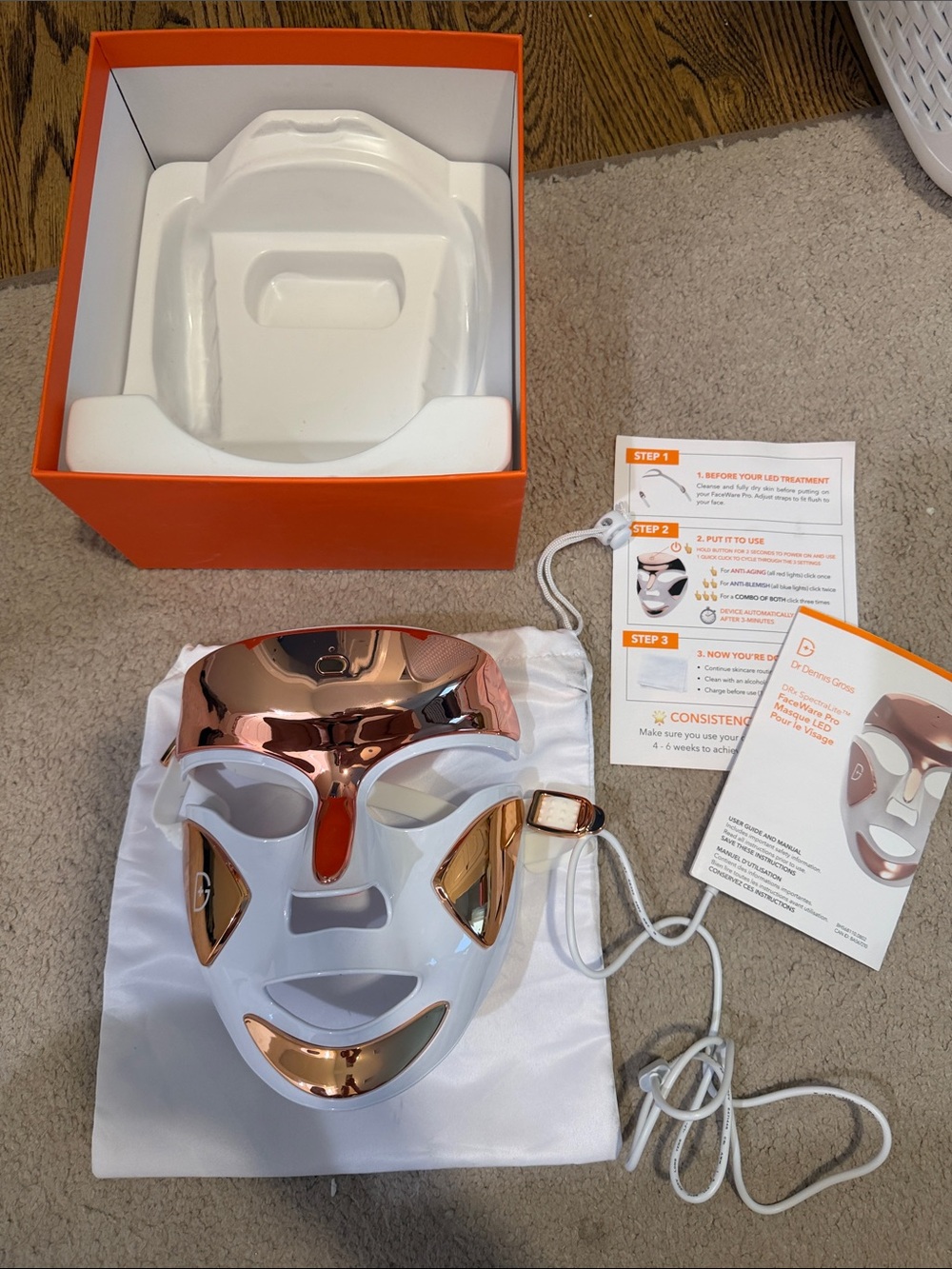 LED Red Light Face Mask
